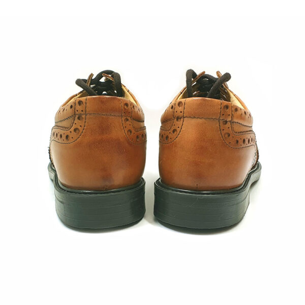 Campsie brown Ghillie brogue, view 4