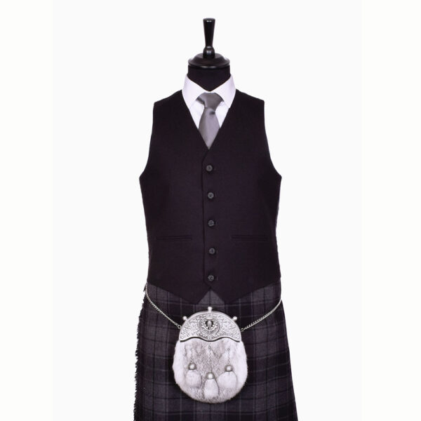 Braemar Black Arrochar waistcoat