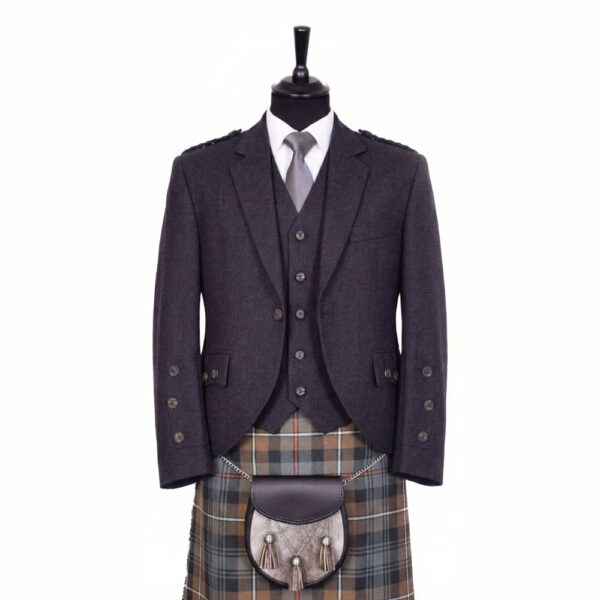 Braemar Charcoal Arrochar Tweed product image