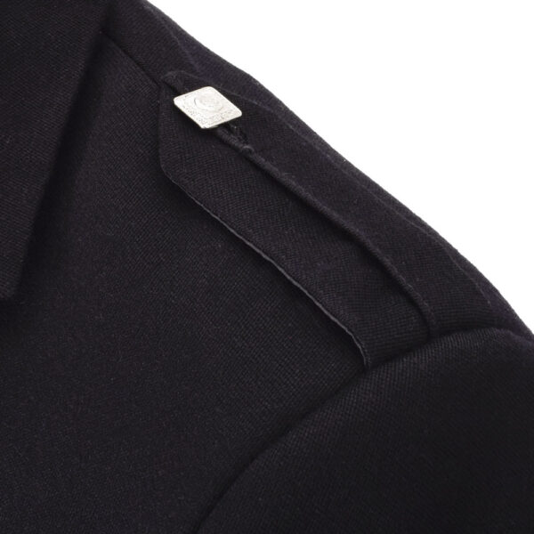 Piper jacket pin-tuck epaulettes