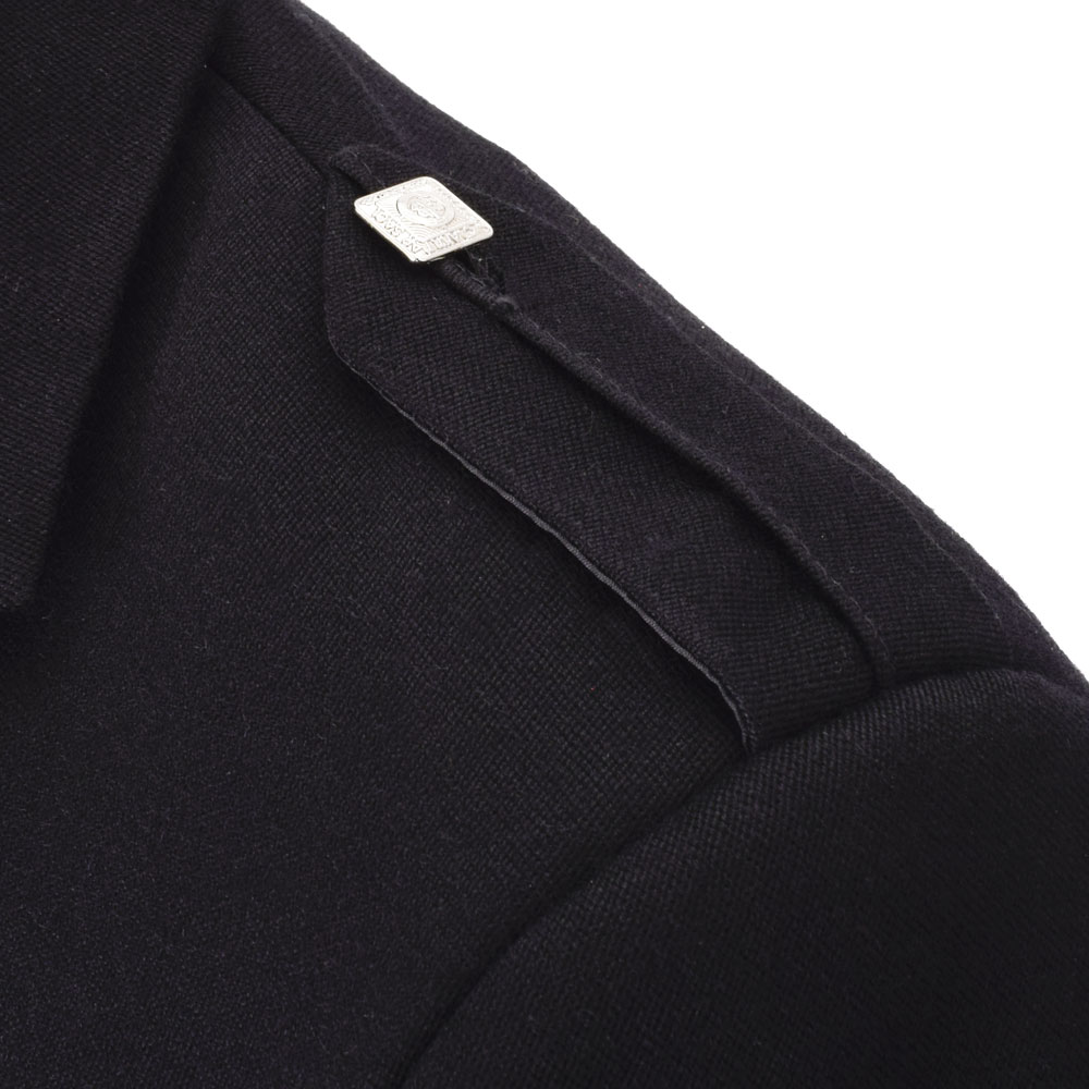 Piper jacket pin-tuck epaulettes