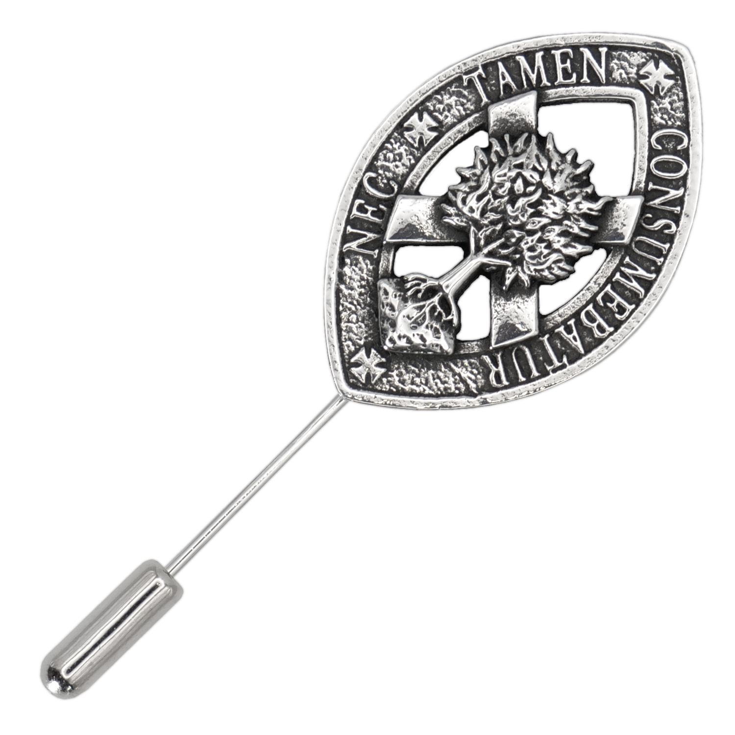Clergy Burning Bush lapel pin