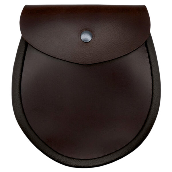 Rich brown leather day sporran