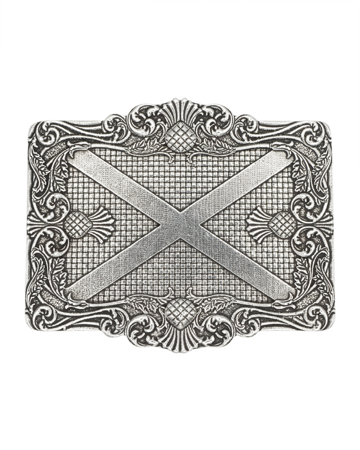 Caledonia Saltire Belt Buckle