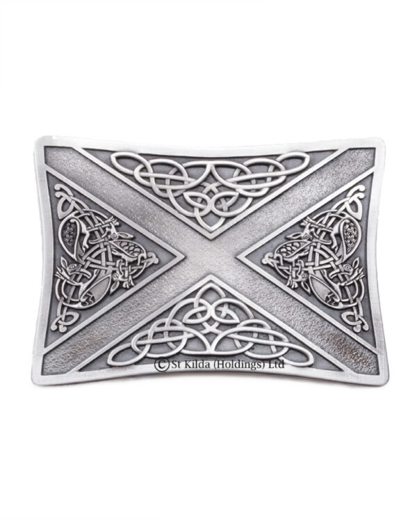 Celtic Saltire Belt Buckle