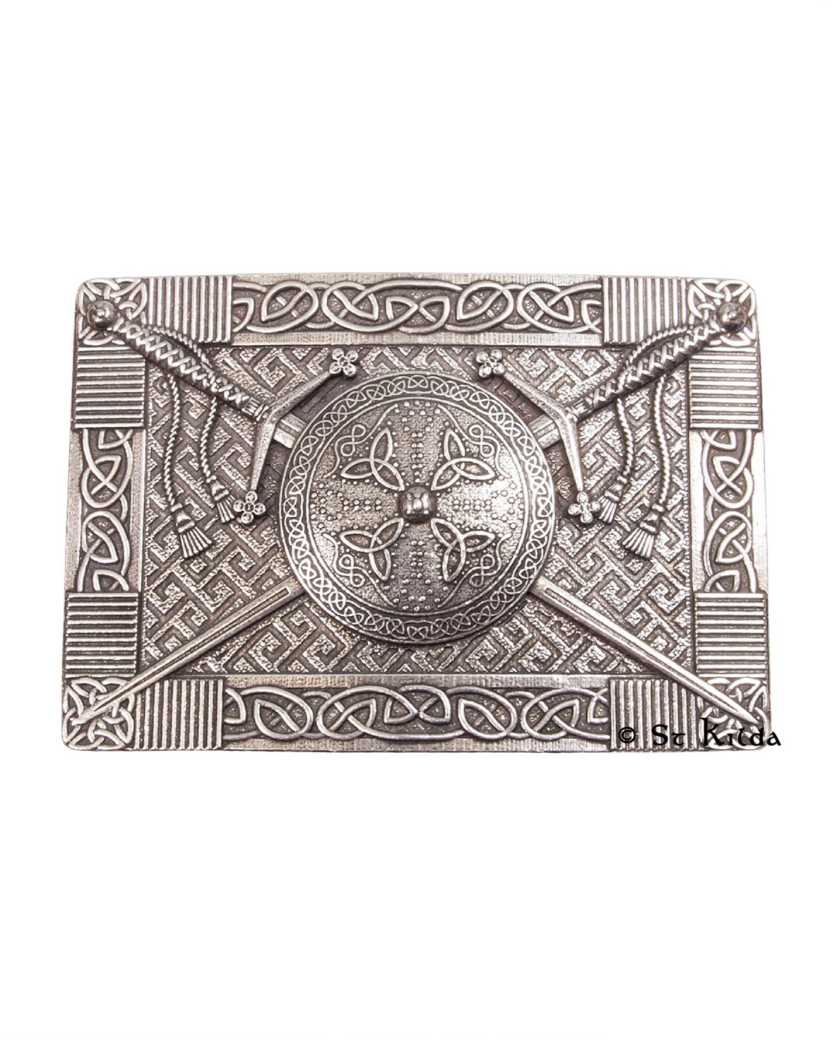 Claymore and Targe Belt Buckle