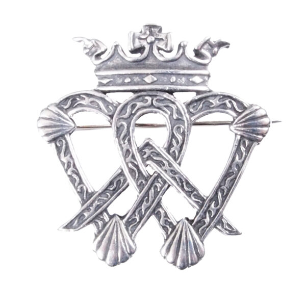Crowned Luckenbooth Brooch
