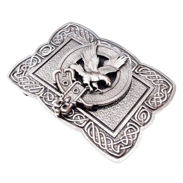 Eagle belt buckle, square product view