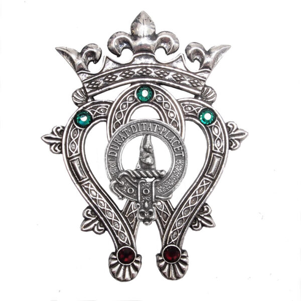 New-Luckenbooth2 Luckenbooth clan crest brooch detail