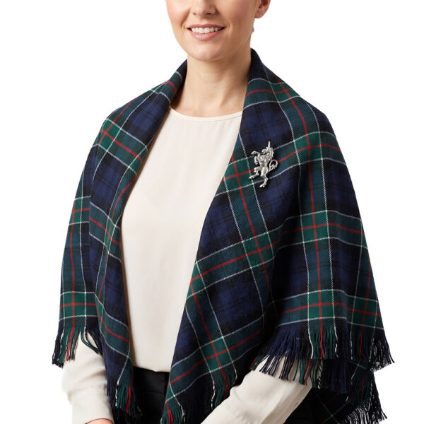 Tartan shawl