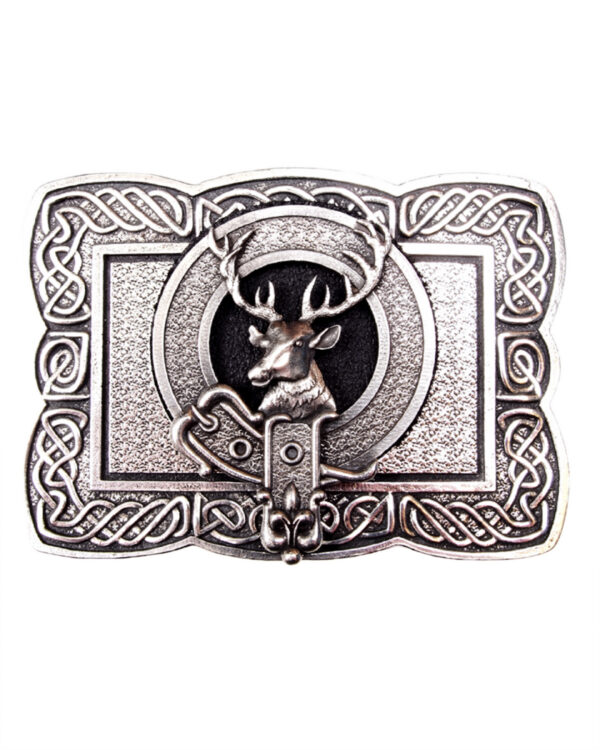 Stag belt buckle