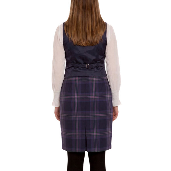 Tartan straight skirt, alternate view