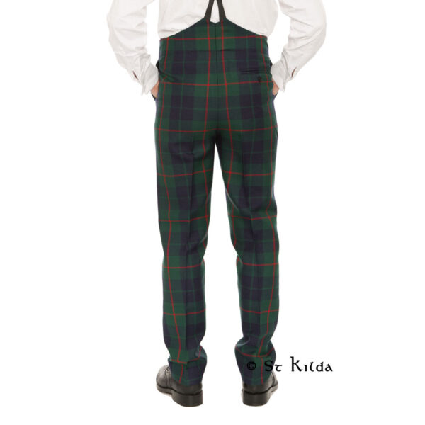 Fishtail tartan trews