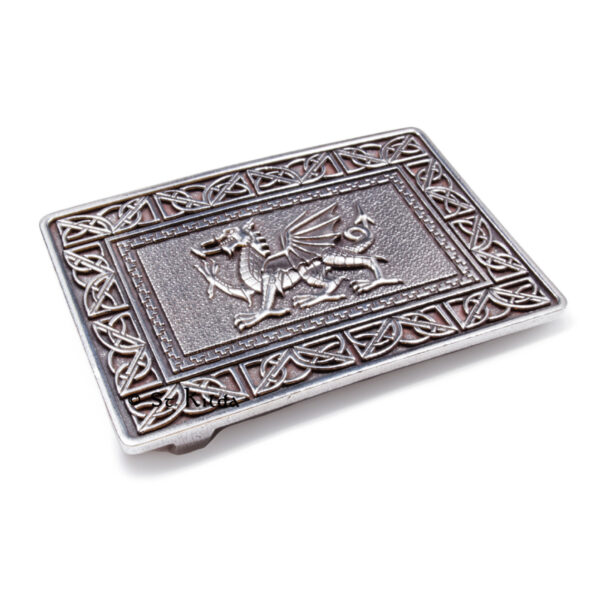 Welsh-Dragon-Belt-Buckle-4-4 Welsh Dragon belt buckle side view