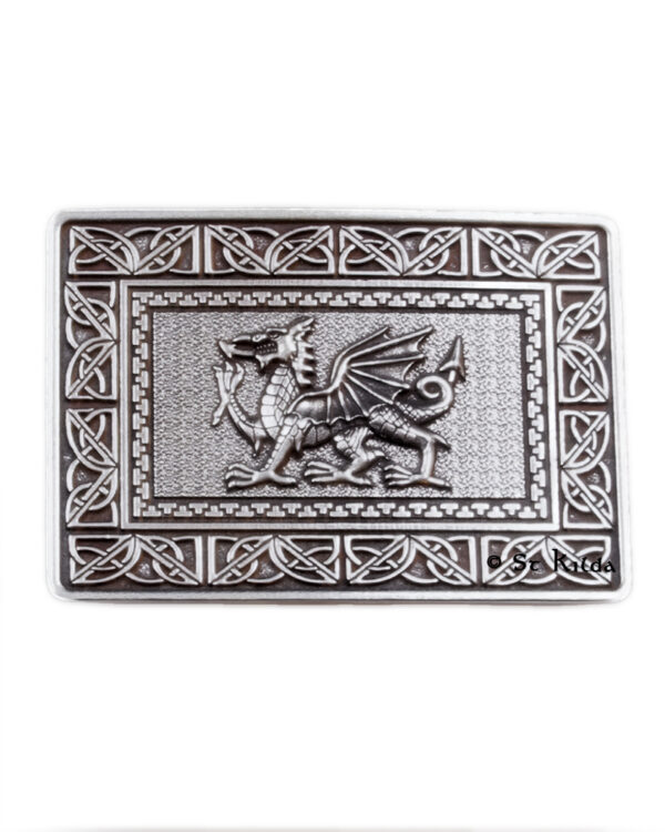 Welsh Dragon Belt Buckle