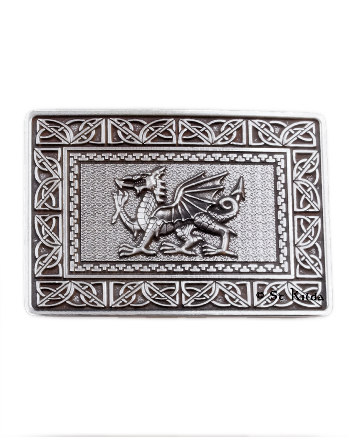 Welsh Dragon Belt Buckle