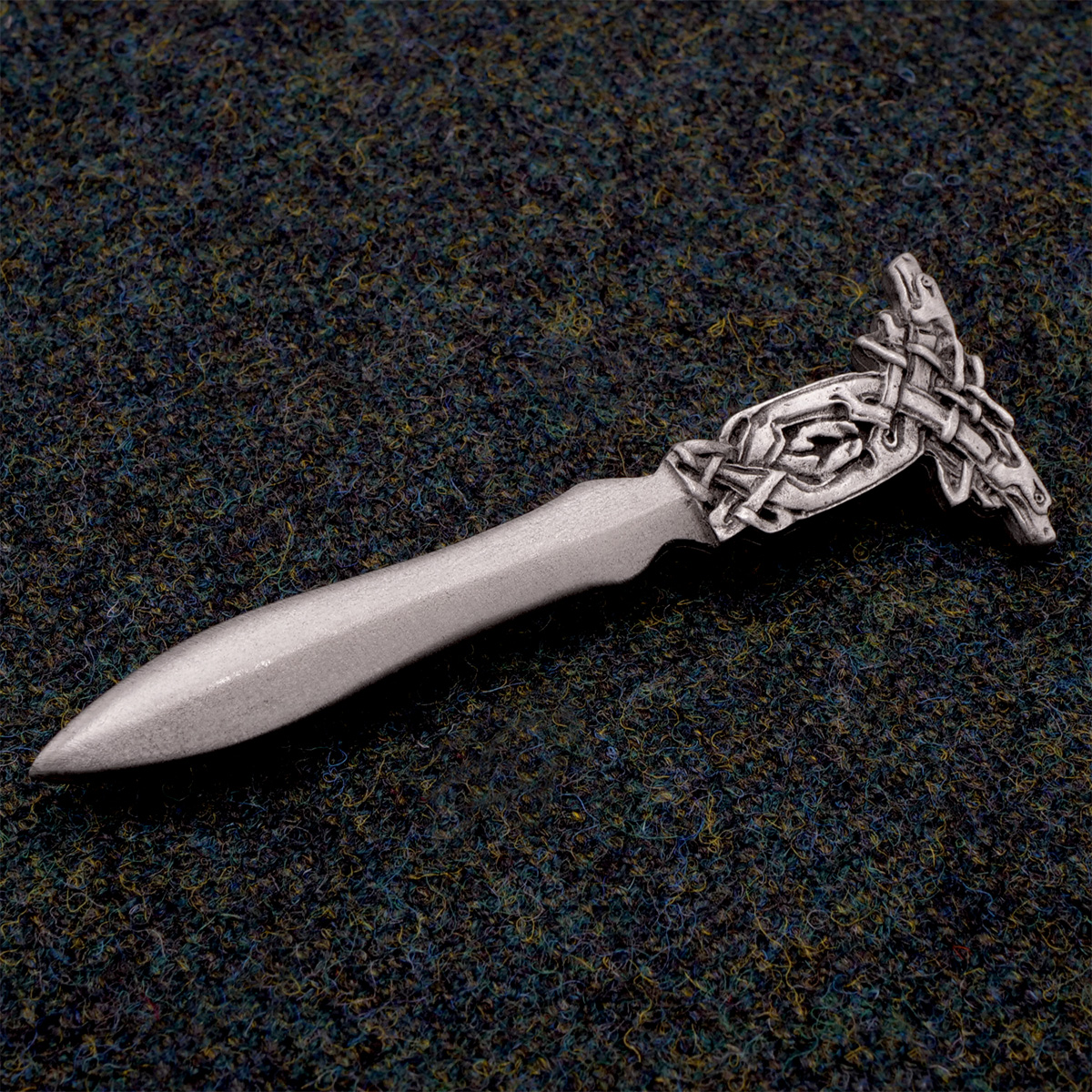 Book of Kells dog beast kilt pin