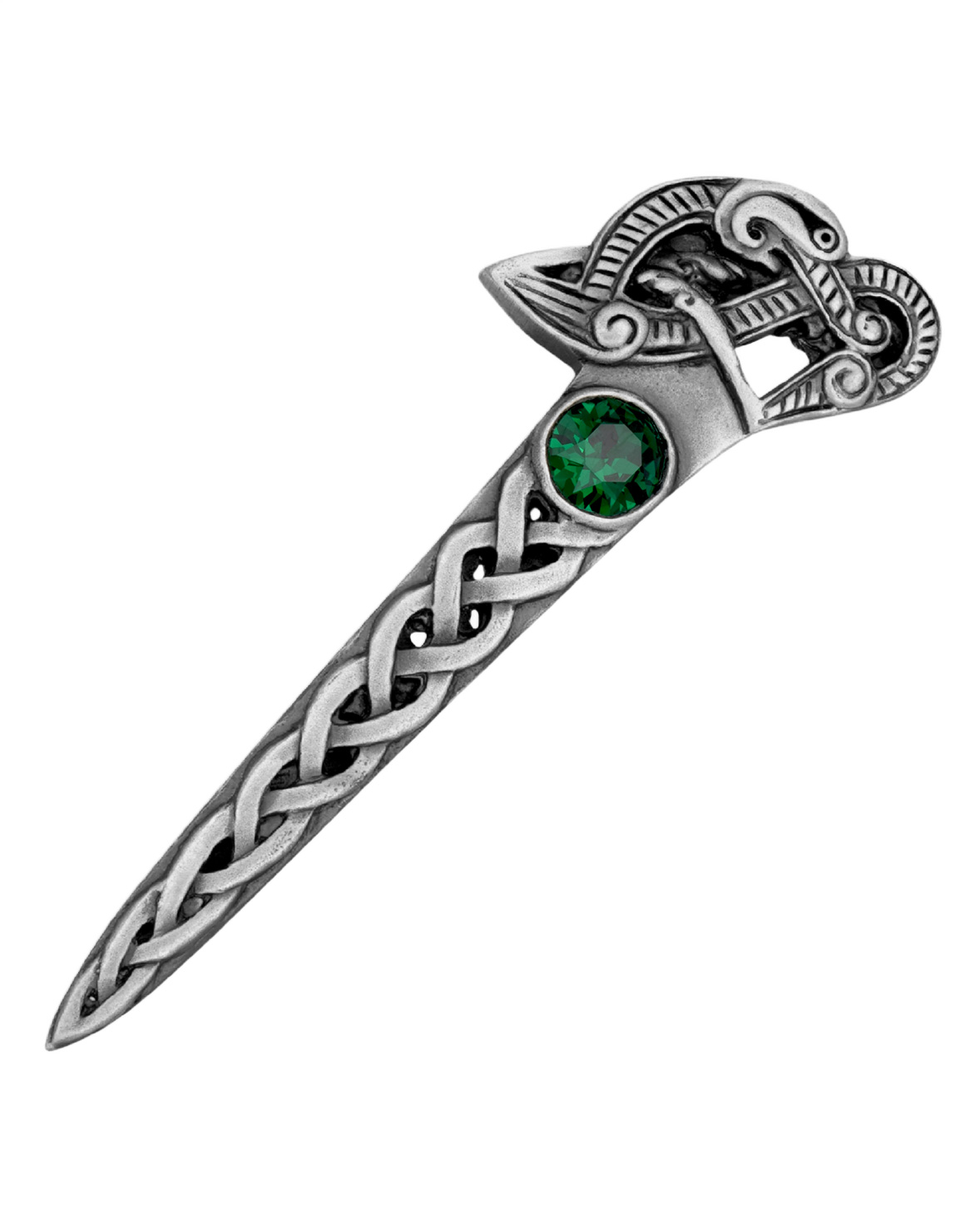 Book of Kells swan kilt pin