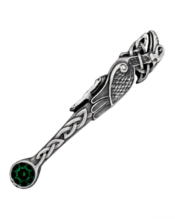Book of Kells wading bird kilt pin