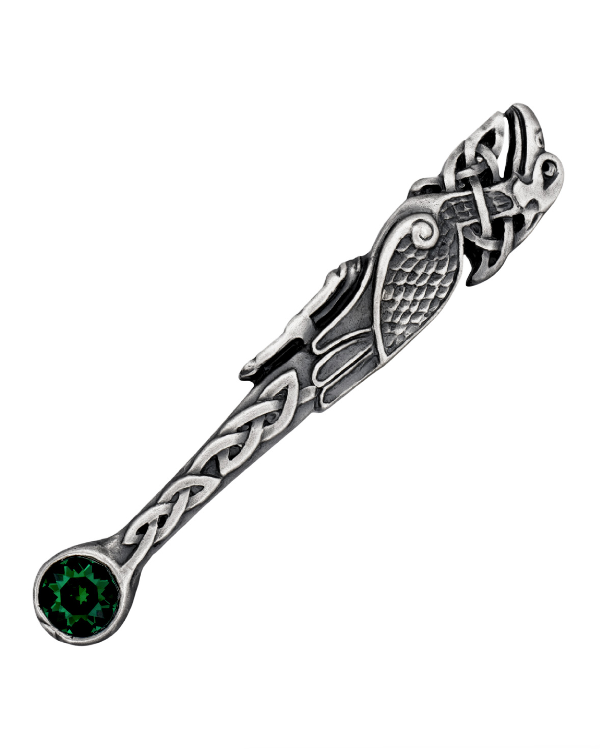 Book of Kells wading bird kilt pin