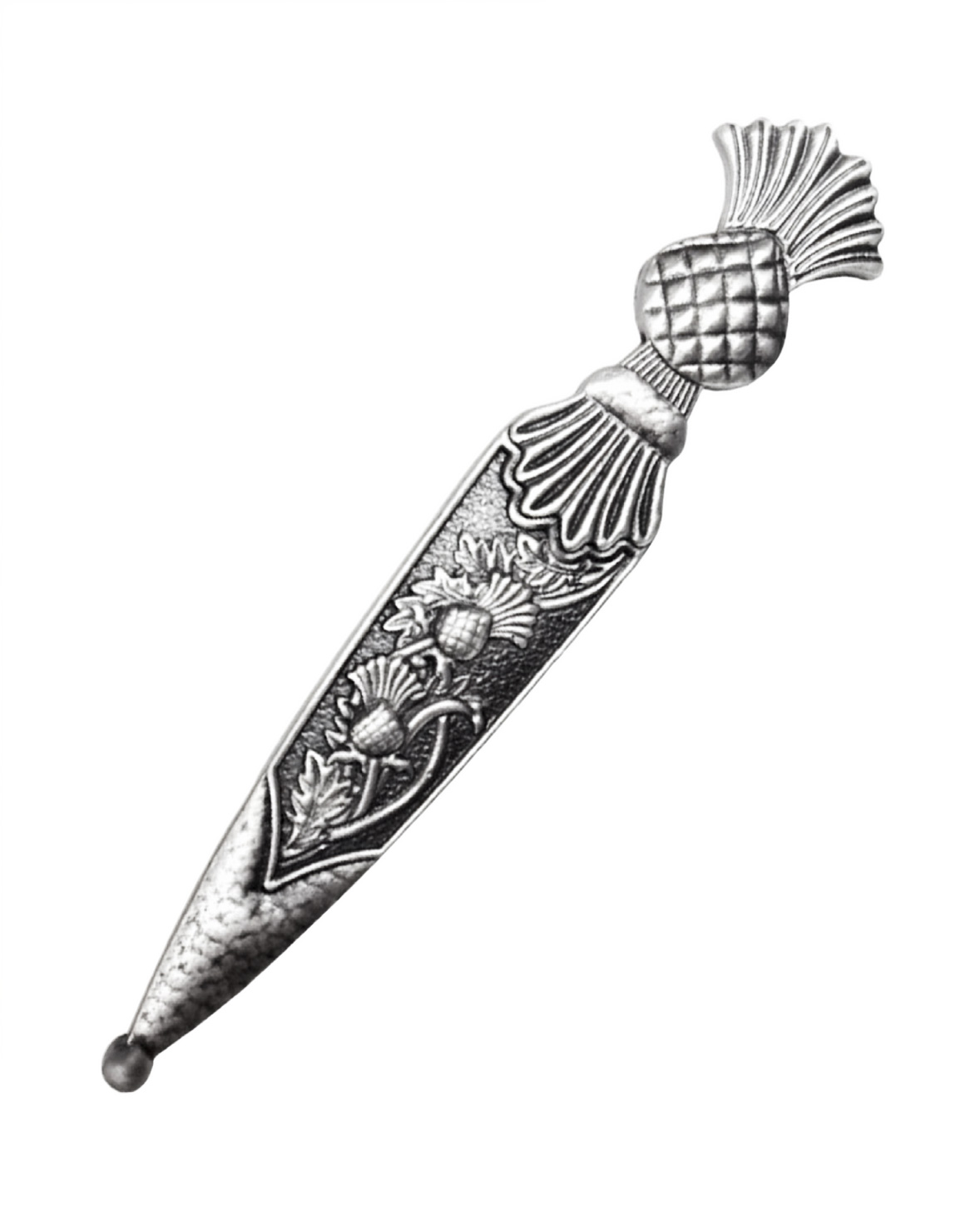 Caledonia thistle kilt pin