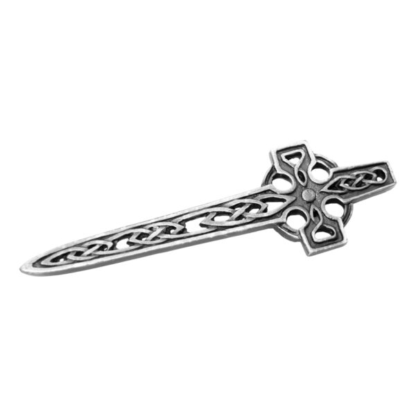 Celtic-Cross-Kiltpin-4-4 Celtic Cross kilt pin, square product view