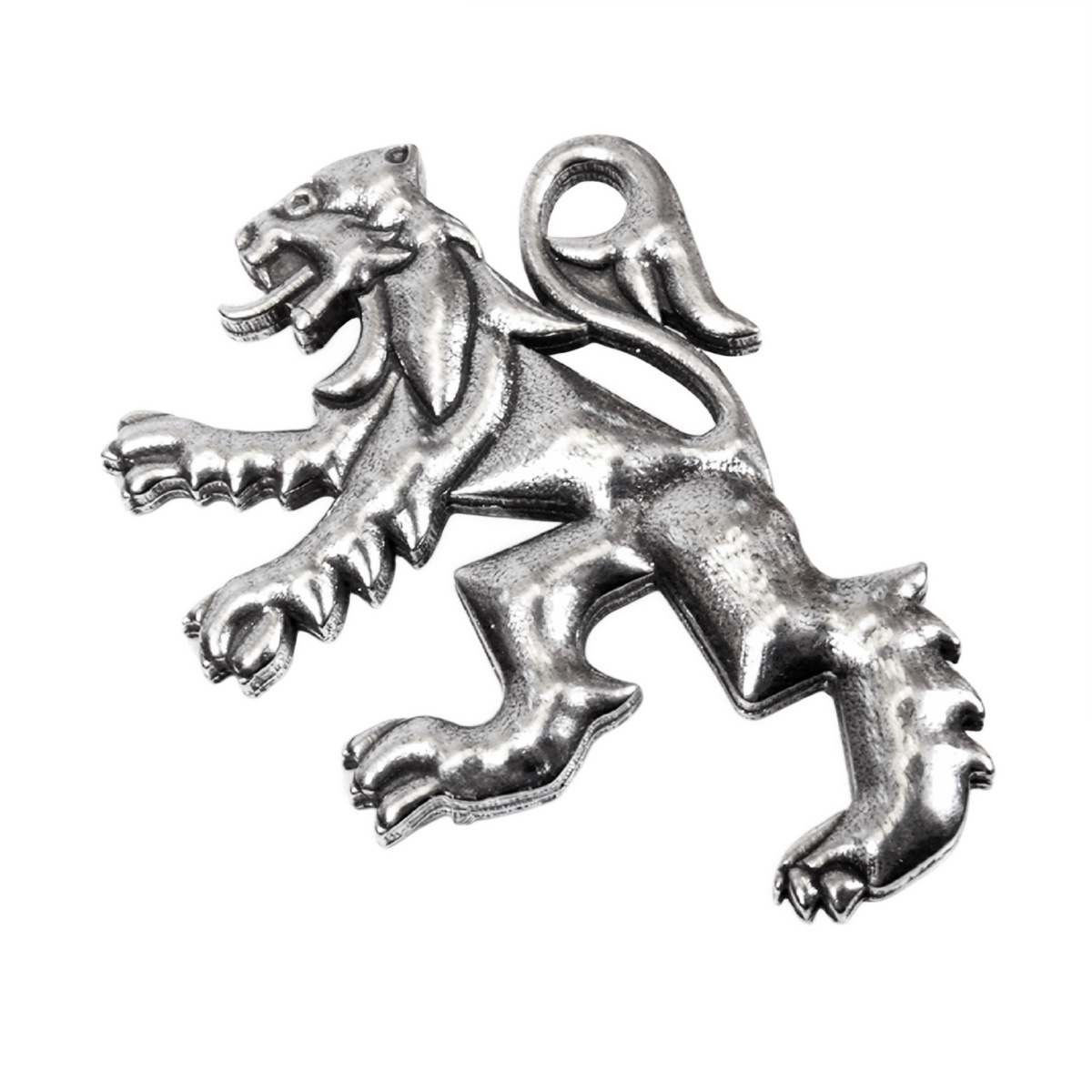 Scottish Lion Rampant kilt pin, square product view