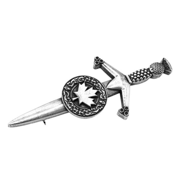 Scottish Canadian kilt pin, square product view