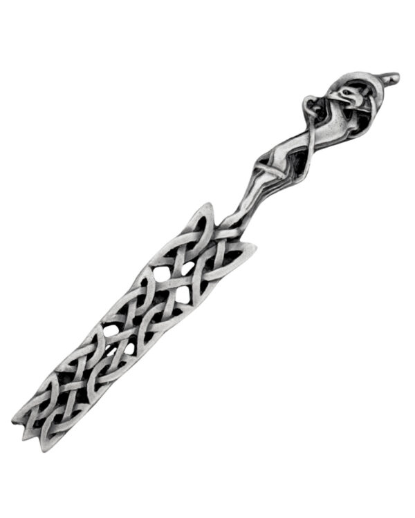 Book of Kells cat beast kilt pin