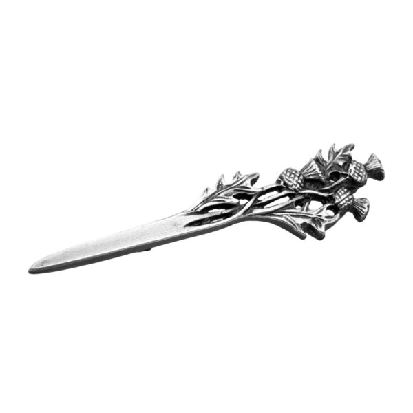 Wild-Thistle-4-4 Wild thistles kilt pin, square product view