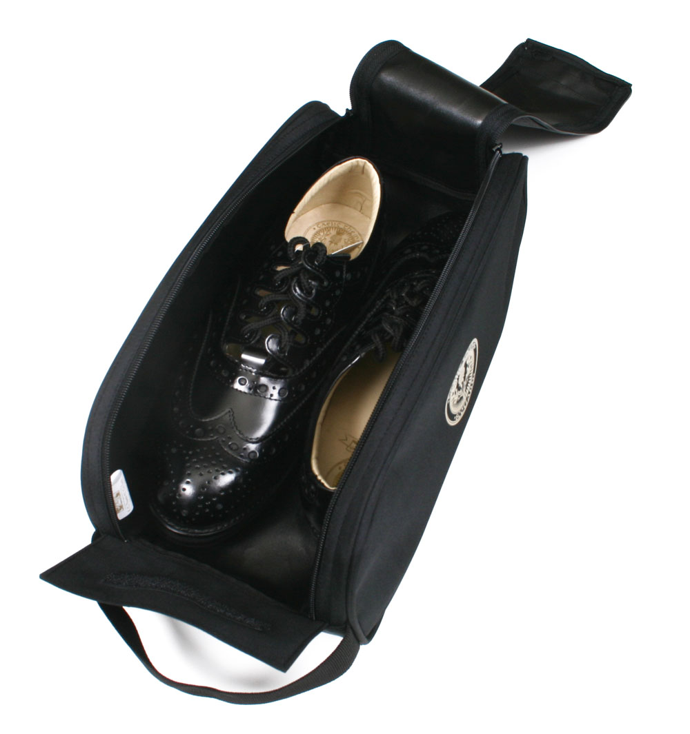 Interior of Ghillie brogue shoe bag