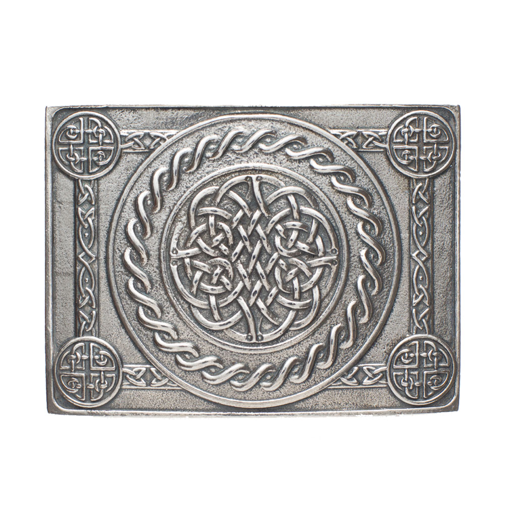 Celtic Knot Four Dome Belt Buckle