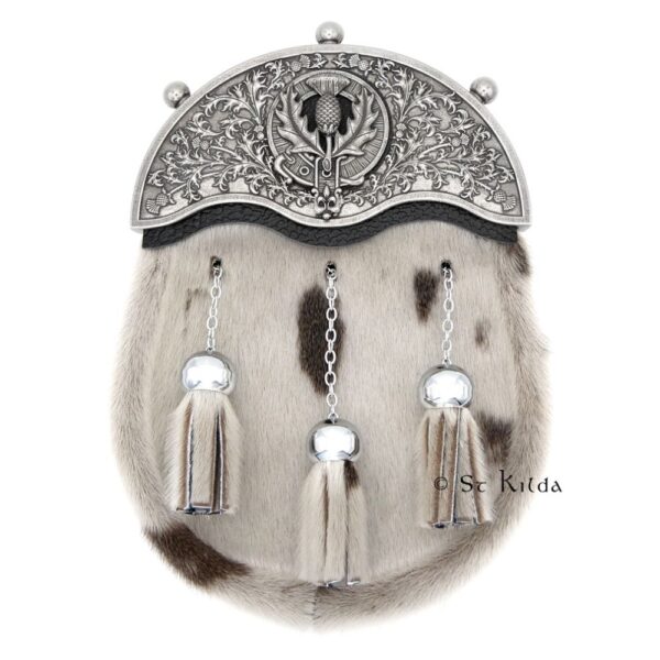 Caledonia clan crest dress sporran