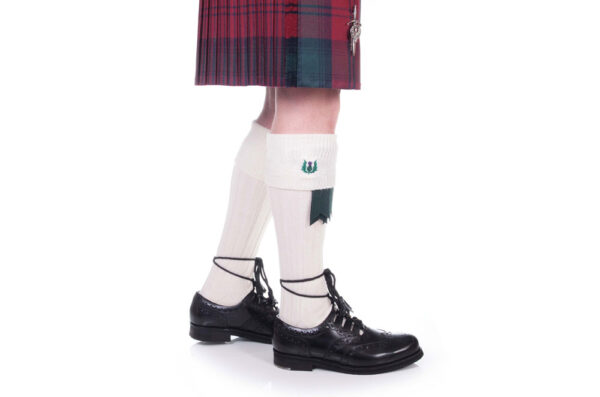 Arran thistle kilt hose
