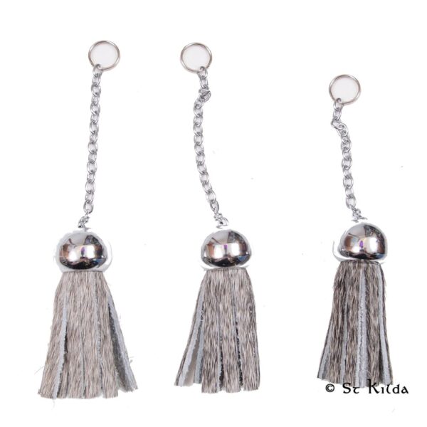 Set of three replacement bovine sporran tassels, product code L-SPT