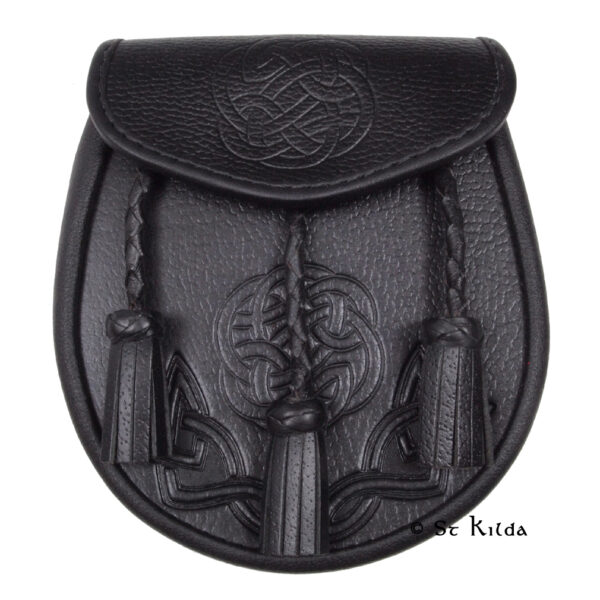 Round Celtic Knot Day Sporran