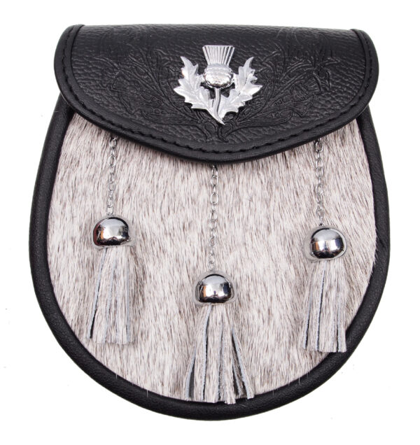 Thistle Crest Semi-Dress Sporran, example configuration