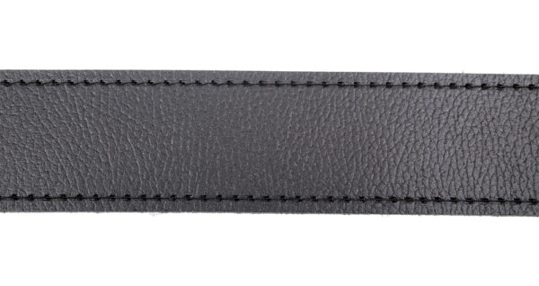 Black Grained Velcro Kilt Belt