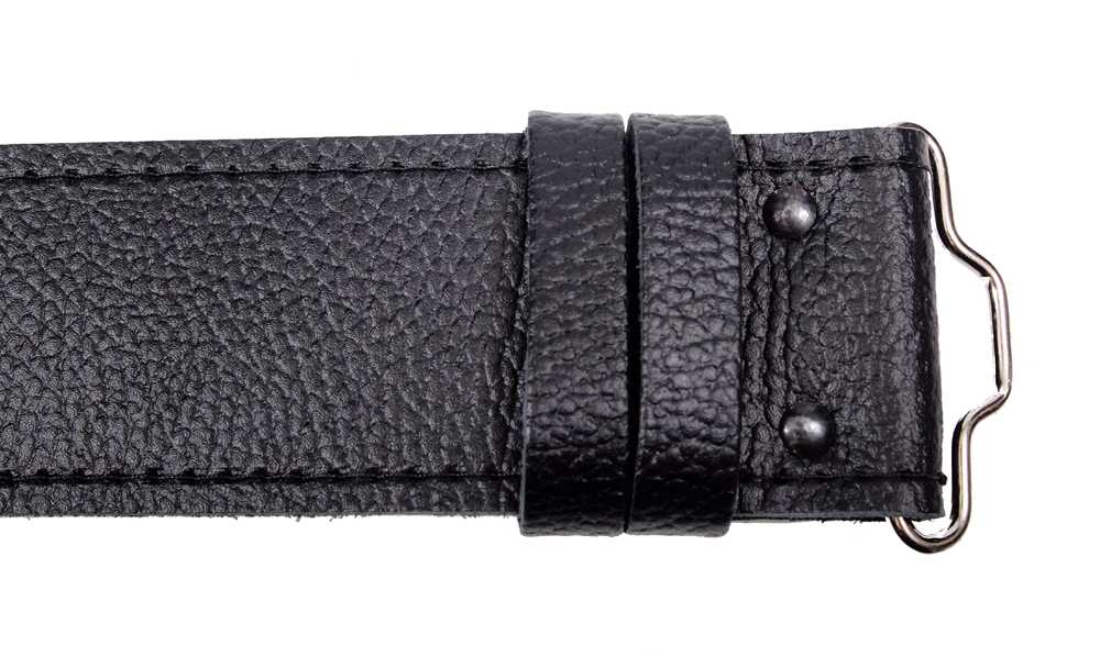 Grain Velcro kilt belt detail view 2